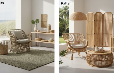 Seagrass vs. Rattan: Which Material is Best for Your 2026 Summer Collection?